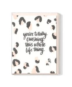 Wanderlust By Abby NEW Crushing Life Greeting Card
