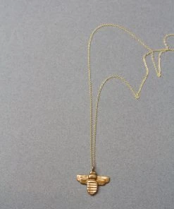 Mimosa Handcrafted Mimosa Bee Happy Necklace