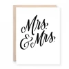 Lion Heart Prints Mr. & Mrs. Greeting Card NEW 1 Lion Heart Prints Mr. & Mrs. Greeting Card NEW