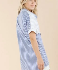 Wanderlust By Abby NEW Mutli Stripe Top