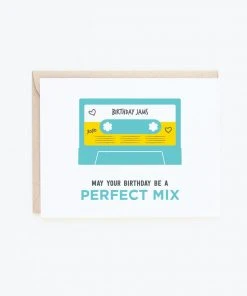 Wanderlust By Abby NEW Birthday Mix Tape Card
