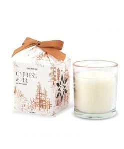 Wanderlust By Abby NEW Glass Votive Candle With Ornament