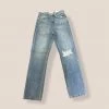 Wanderlust By Abby High Rise Long Straight Jean NEW