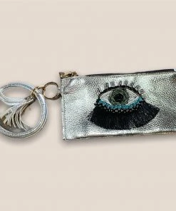 Wanderlust By Abby NEW Evil Eye Wallet Key Ring