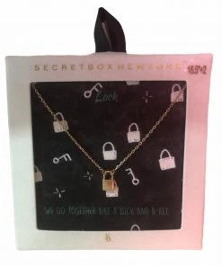 Wanderlust By Abby Lock Necklace NEW