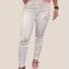 Wanderlust By Abby JBD High Rise Destructed Skinny Jeans