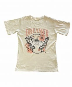 Wanderlust By Abby NEW Dreamer Butterfly Tee