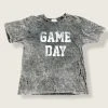 Wanderlust By Abby Refined Canvas Game Day Tee NEW