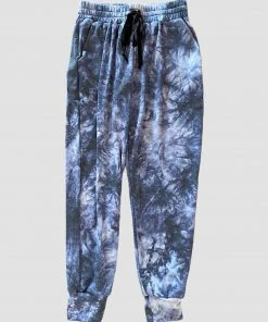 Wanderlust By Abby Blue Tie Dye Joggers NEW