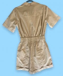 Wanderlust By Abby Utility Romper NEW