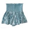 Queen Of Sparkles Powder Blue Swing Shorts NEW
