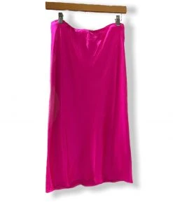 Wanderlust By Abby Slip Satin Midi Skirt