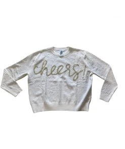 CLOTHING Queen Of Sparkles Cheers Sweater