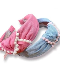 Wanderlust By Abby Rebecca Pompom Headband NEW