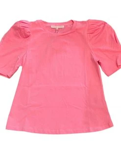 Wanderlust By Abby NEW Short Puff Sleeve Top