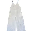 Wanderlust By Abby White V Neck Jumpsuit