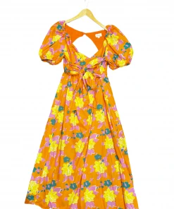 Wanderlust By Abby NEW Floral Print Midi Dress