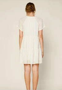 Wanderlust By Abby NEW Textured Babydoll Dress