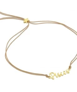 Lucky Feather Zodiac Cord Bracelet NEW