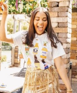 Queen Of Sparkles QOS Cinco Beer Tee