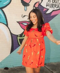 Wanderlust By Abby QOS Chili Queen Dress