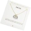 Wanderlust By Abby Evil Eye Charm Necklace NEW