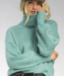 Wanderlust By Abby Turtle Neck Sweater