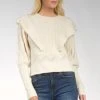 Wanderlust By Abby CLOTHING Ruffle Long Sleeve Sweater