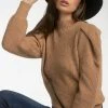 Wanderlust By Abby Puff Sleeve Sweater