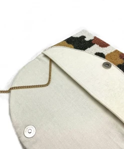 Wanderlust By Abby NEW Camel Camo Clutch