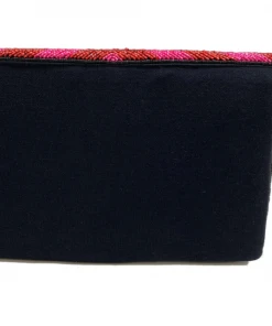 Wanderlust By Abby NEW Geometric Beaded Clutch