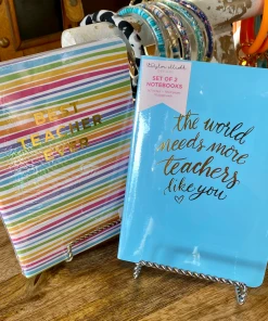 Wanderlust By Abby Best Teacher Ever Notebook Bundle NEW