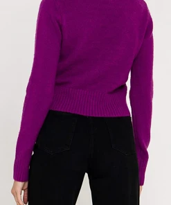 Wanderlust By Abby Heart Button Knit Cardigan