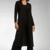 Wanderlust By Abby Black Long Cardigan
