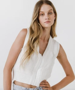 Wanderlust By Abby V-Neckline Vest Sweater