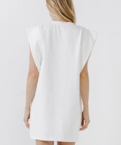 Wanderlust By Abby Folded Detail Mini Dress