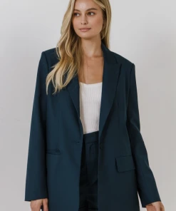 Wanderlust By Abby Single Breasted Blazer NEW