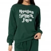 Wanderlust By Abby Resting Grinch Face Sweatshirt 2 Wanderlust By Abby Resting Grinch Face Sweatshirt