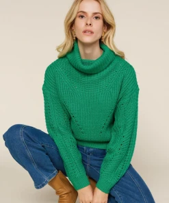 Wanderlust By Abby Cross Detail Turtleneck Sweater