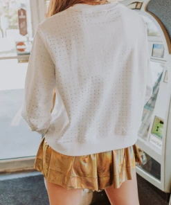 NEW Queen Of Sparkles Christmas Cocktails Sweatshirt