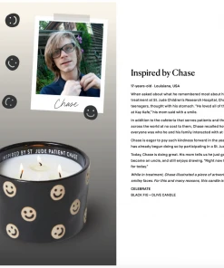 Wanderlust By Abby St. Jude Giveback Candle NEW 14 Wanderlust By Abby St. Jude Giveback Candle NEW