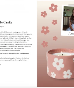 Wanderlust By Abby St. Jude Giveback Candle NEW 15 Wanderlust By Abby St. Jude Giveback Candle NEW