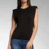 Wanderlust By Abby NEW Shoulder Pad Muscle Tank