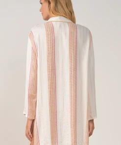 Wanderlust By Abby Crepe Button Down Dress NEW