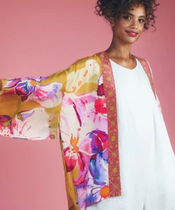 Wanderlust By Abby Orchid Kimono Jacket NEW 6 Wanderlust By Abby Orchid Kimono Jacket NEW