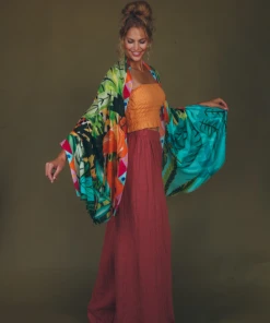 Wanderlust By Abby Cheetah Scarf NEW