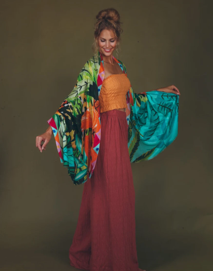 Wanderlust By Abby Cheetah Scarf NEW 4 Wanderlust By Abby Cheetah Scarf NEW