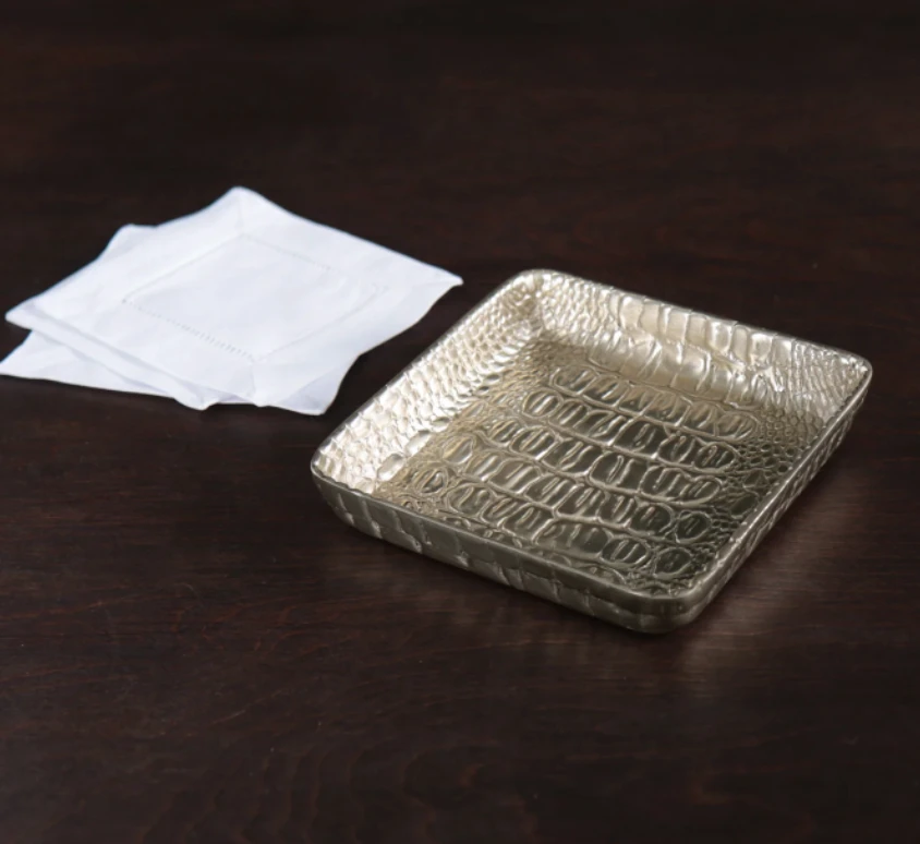 Wanderlust By Abby NEW Beatriz Ball Sierra Modern Croc Beverage Napkin Holder 3 Wanderlust By Abby NEW Beatriz Ball Sierra Modern Croc Beverage Napkin Holder
