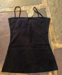 Wanderlust By Abby Basic Straight Neck Tank Top NEW