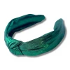 Wanderlust By Abby Knotted Green Metallic Headband NEW